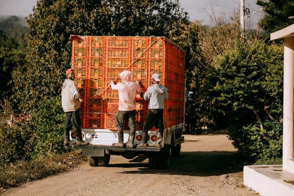 Photo Garris Direct staff packing custom orders for delivery