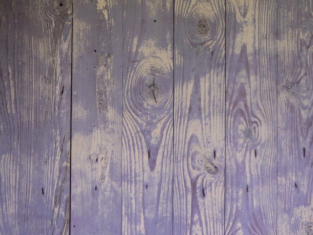 Photo Wood door samples with various stains in a design studio
